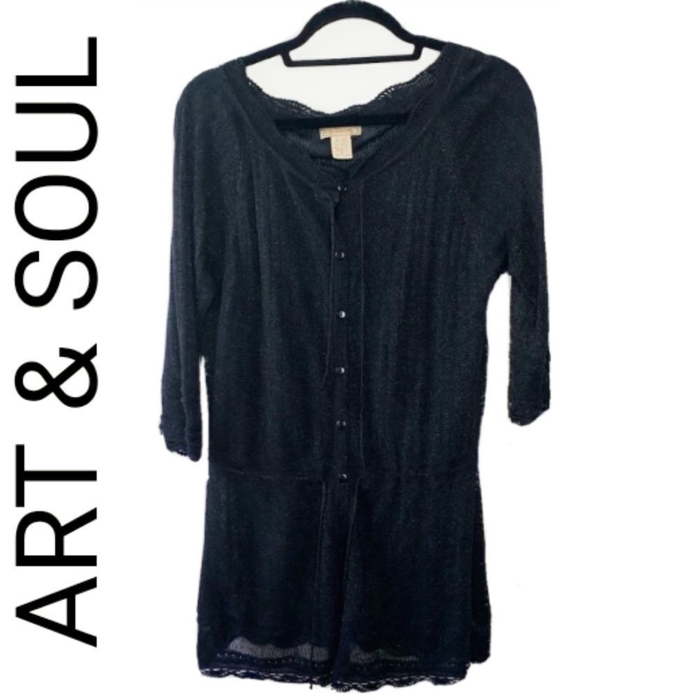 ART & SOUL SHEER COVER UP